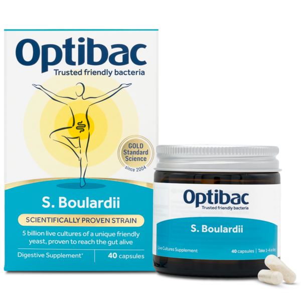 Optibac S. Boulardii Probiotics - 40 Capsules