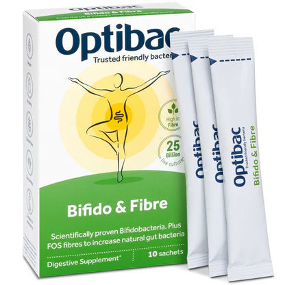 OptiBac - Bifidobacteria & Fibre - 10 Sachets