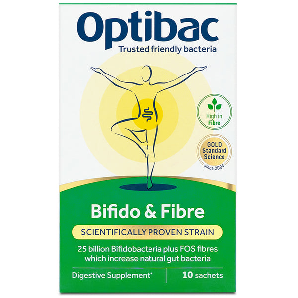 OptiBac - Bifidobacteria & Fibre - 10 Sachets
