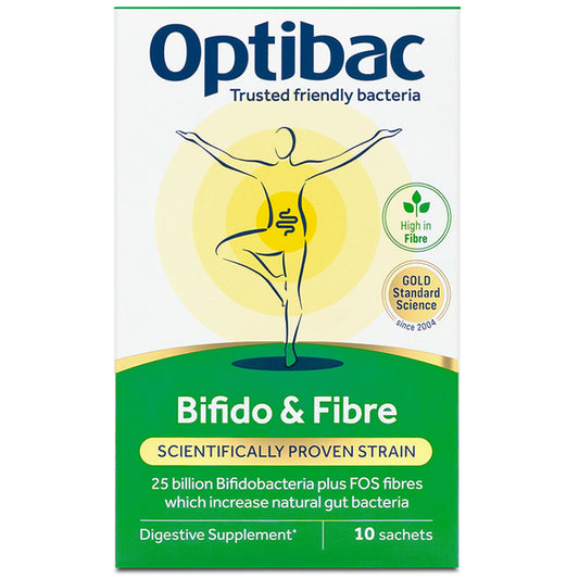 OptiBac - Bifidobacteria & Fibre - 10 Sachets