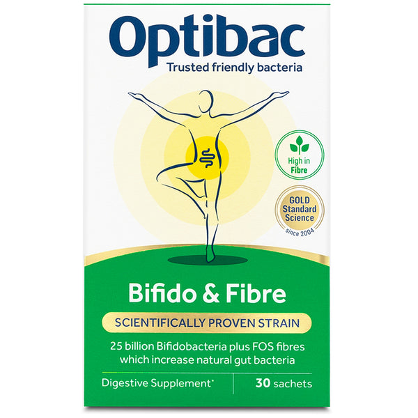 OptiBac - Bifidobacteria & Fibre - 30 Sachets