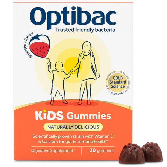Optibac Kids Strawberry Flavour Gummies