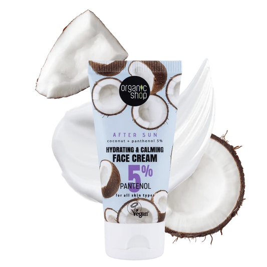Organic Shop - After Sun Hydrating & Calming Face Cream