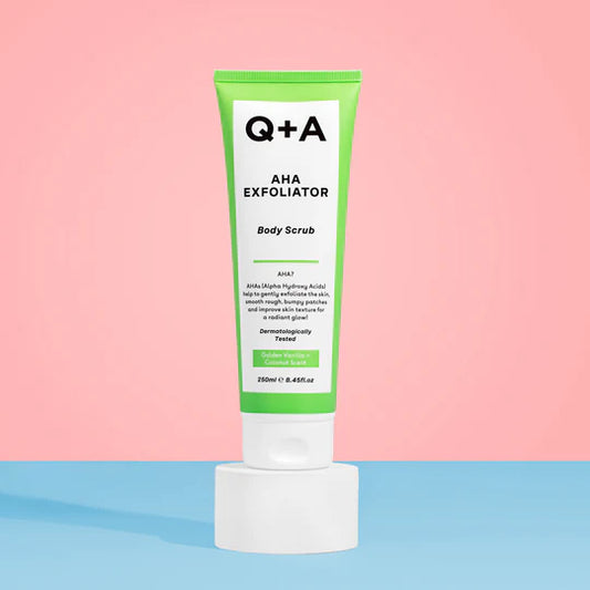 Q+A - AHA Exfoliator Body Scrub