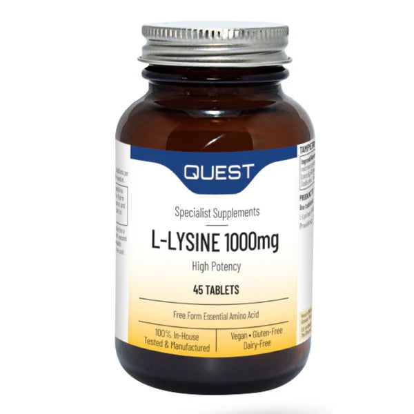 Quest - L-Lysine 1000mg Tablets