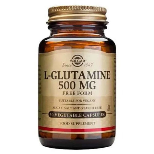 Solgar -  L-Glutamine 500mg Capsules