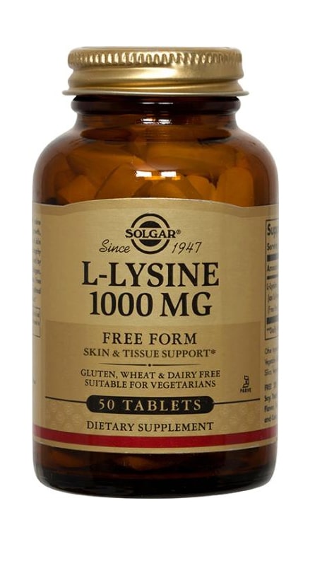 Solgar - L-Lysine 1000mg Tablets