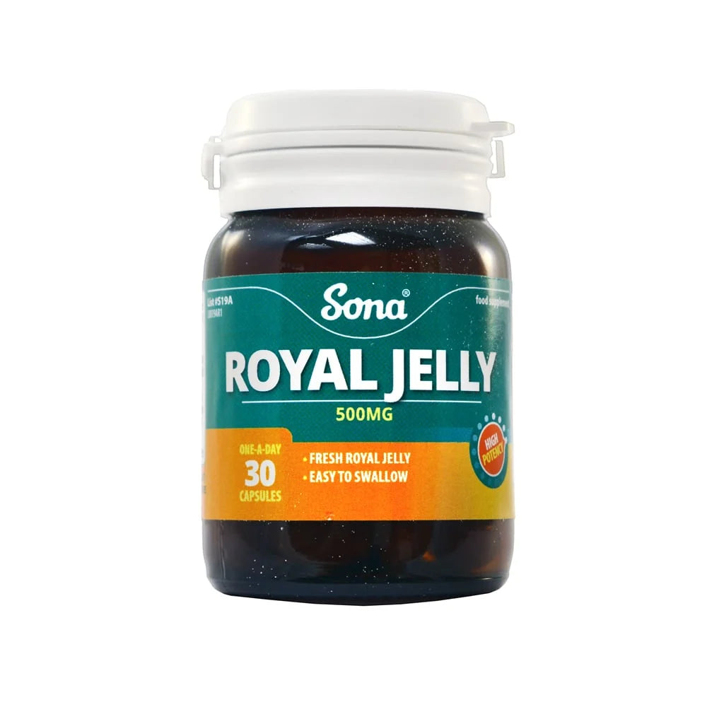 Sona - Royal Jelly 500mg - 30 Capsules