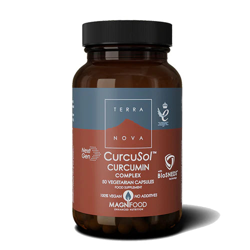 TERRANOVA - Next Gen CurcuSol Curcumin Complex - 50 Capsules