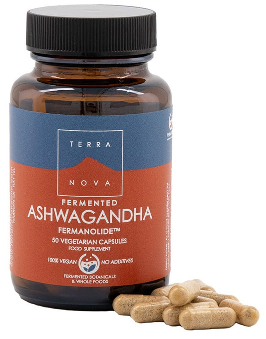 TERRANOVA - Fermented Ashwagandha Capsules - 50 Capsules