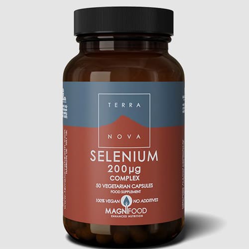 TERRANOVA Selenium 200ug - 50 Capsules