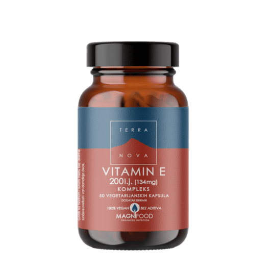 TERRANOVA Vitamin E 200IU - 50 Capsules