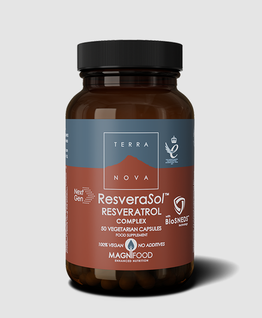 TERRANOVA - Next Gen ResveraSol Resveratrol Complex - 50 Capsules