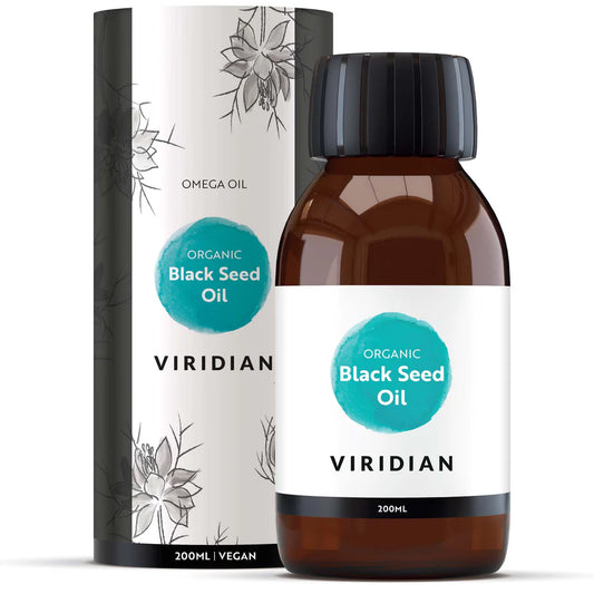 Viridian - 100% Organic Black Seed Oil - 200 ml