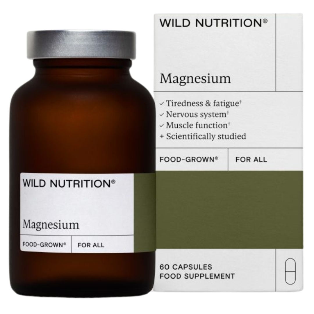 Wild Nutrition - Food-Grown Magnesium - 60 Capsules