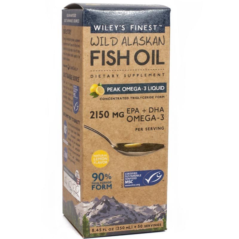Wiley's - Peak Omega-3 Liquid Fish Oil