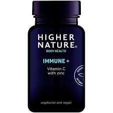 Higher Nature Immune + (With Vit C & Zinc) - 90 tabs