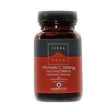 TERRANOVA - Vitamin C 250 mg - 50 Capsules