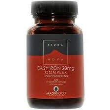 TERRANOVA - Easy Iron 20mg Capsules - 50 Capsules