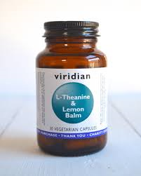 Viridian - L-Theanine and Lemon Balm Capsules
