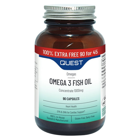 Quest - Omega 3 Fish Oil Capsules