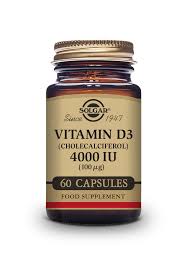 Solgar - Vitamin D3 4000 IU Capsules