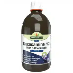 Natures Aid Glucosamine HCI MSM & Chrondroitin Liquid