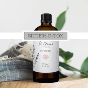 Dr Clare Apothecary - Bitters D-Tox Tincture - 100ml