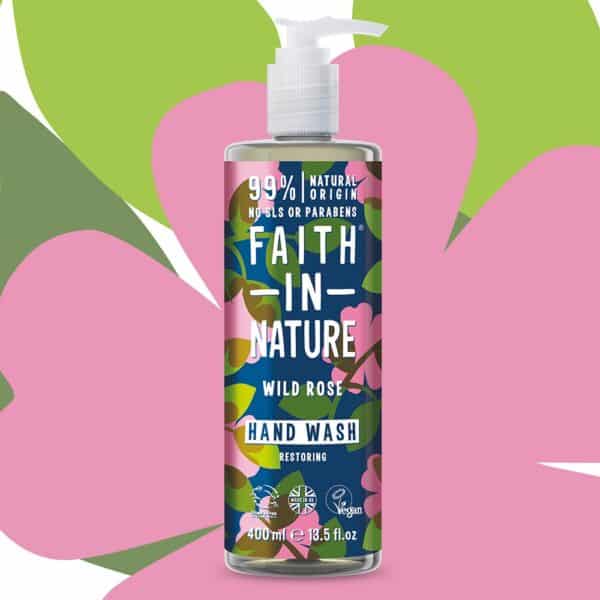 Faith in Nature Wild Rose Hand Wash - 400ml