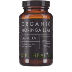 Kiki Health Organic Moringa Leaf Capsules - 120 Capsules