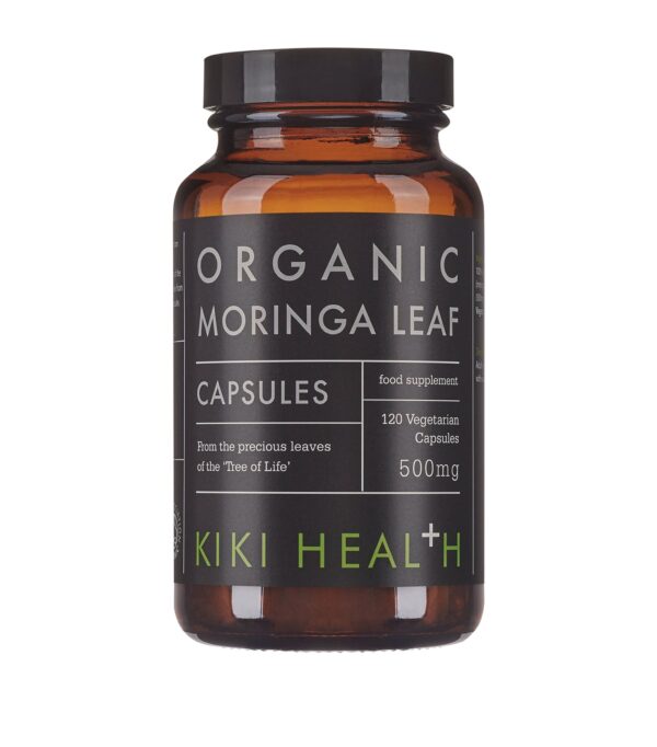 Kiki Health Organic Moringa Leaf Capsules - 120 Capsules