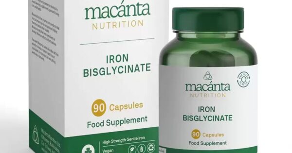 Macánta Iron Bisglycinate - 90 Capsules