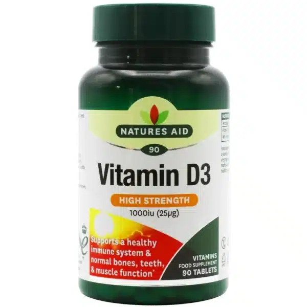 Natures Aid Vitamin D3 - 90 Tablets