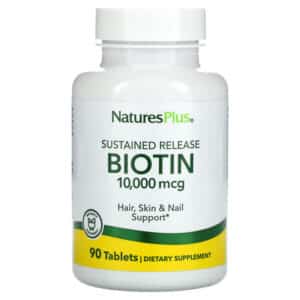 NaturesPlus Biotin 10,000ug - 90 Tablets