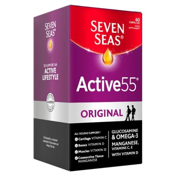 Seven Seas Active 55 Original - 60 Capsules