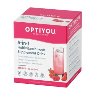 Optiyou 5-in-1 Multivitamin Drink - 30 Berry Sachets