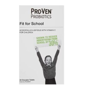 Pro-Ven Probiotics Fit for School - 30 Chewable Tablets