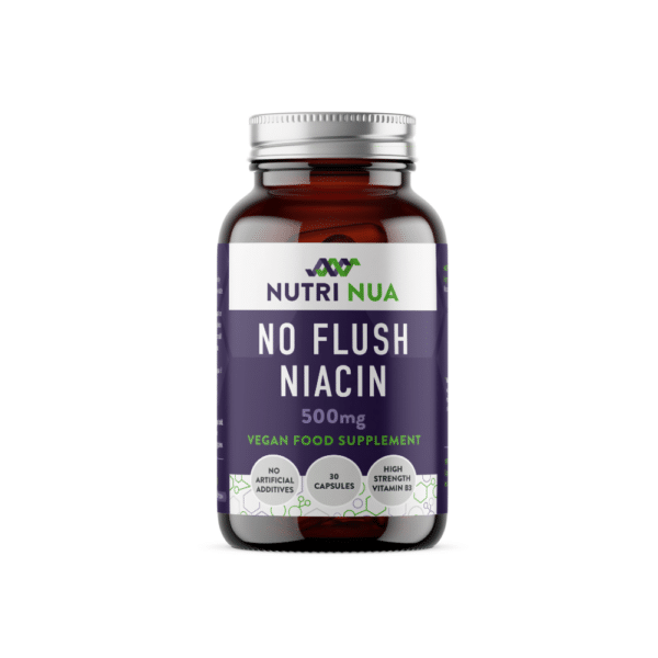 Nutri Nua No Flush Niacin 500mg 30 Capsules